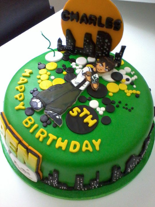 Alma Bakes Love Ben 10 Cake Design Number 2