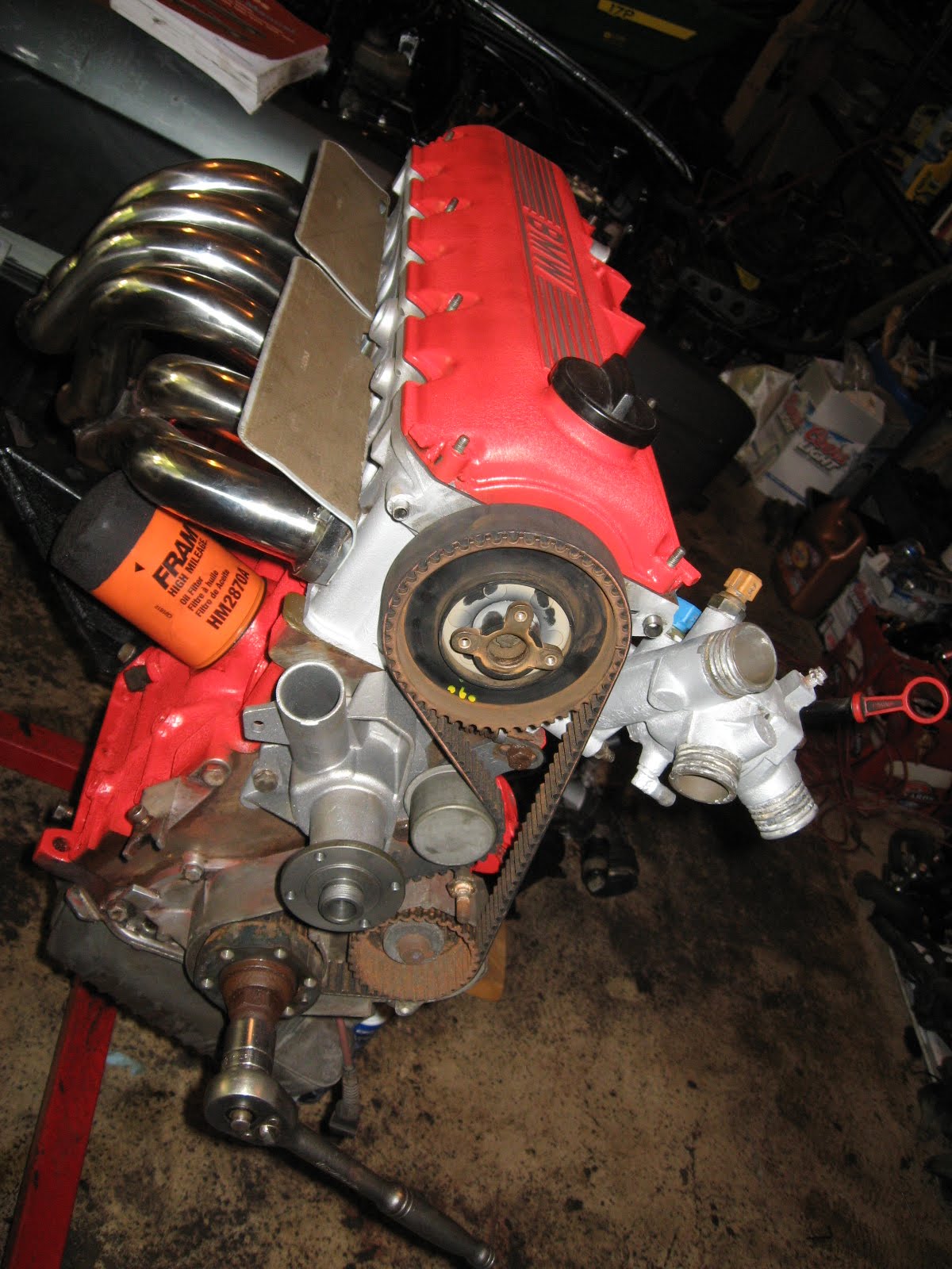 MY PROJECT 1987 BMW 325IS (E30): Finally more engine progress...
