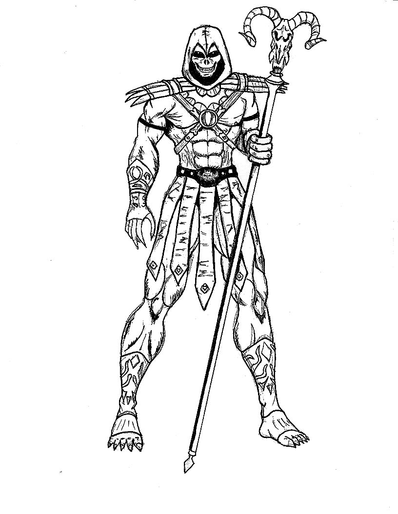 skeletor sketch