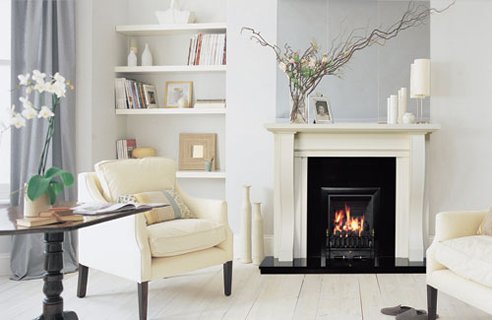Living Room Design Photos on Livingroom Design With Fireplace Design Idea Simple Cool Colors Modern