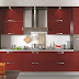 Modern kitchen designs in Red !