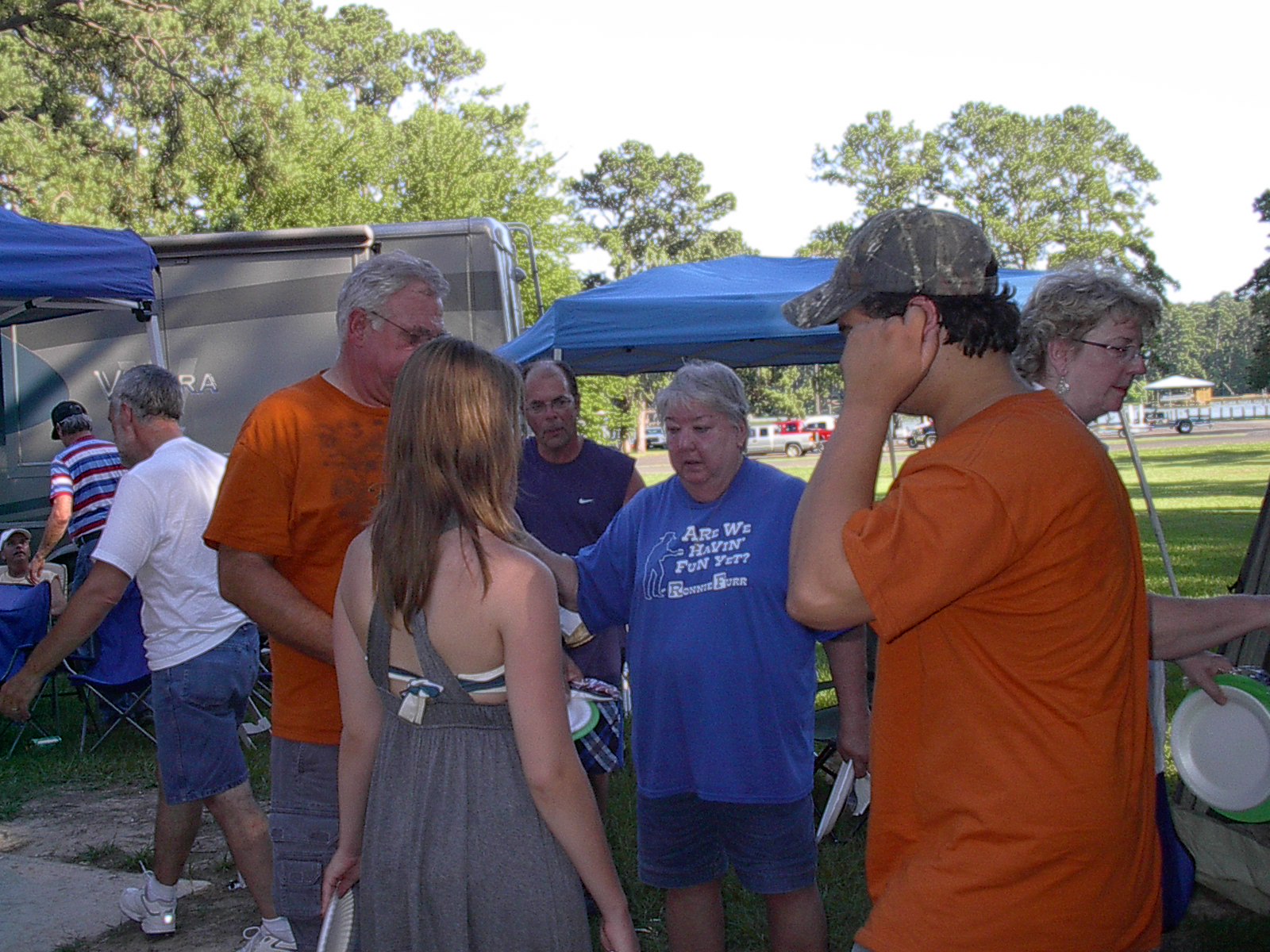 Barbara's Adventures: Wolf Creek Park - potluck dinner