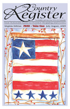 Cover Art by Liz Revit - July - Aug 2009 The Country Register - VA edition