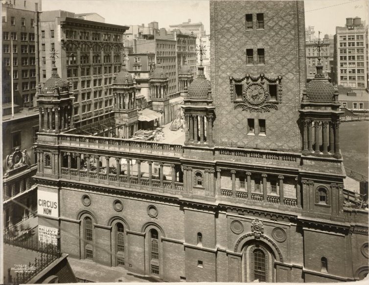 New York History Geschichte Madison Square Garden II Beginning