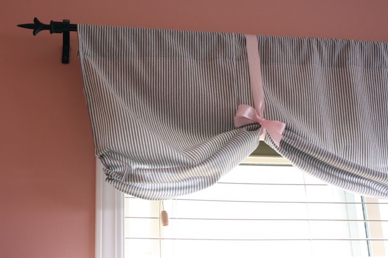 Valance With A Ribbon All Things Beautiful