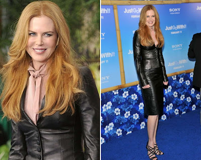 nicole kidman just go with it. Nicole Kidman Leather Beauty