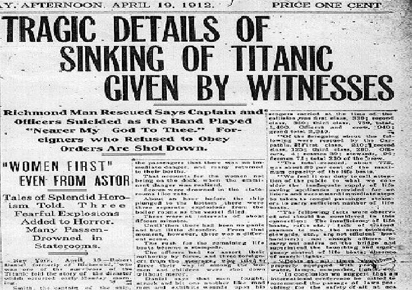 Titanic Assignment