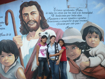 Saludos a  mis ahijados y ahijadas de la Aldea Infantil Virgen de la Paz