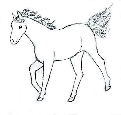 horses drawing pictures and ponies images posters collection