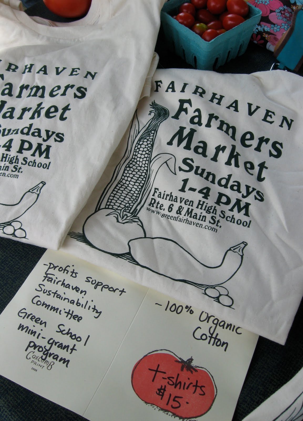 Fairhaven Farmers Market Farmers Market TShirts!
