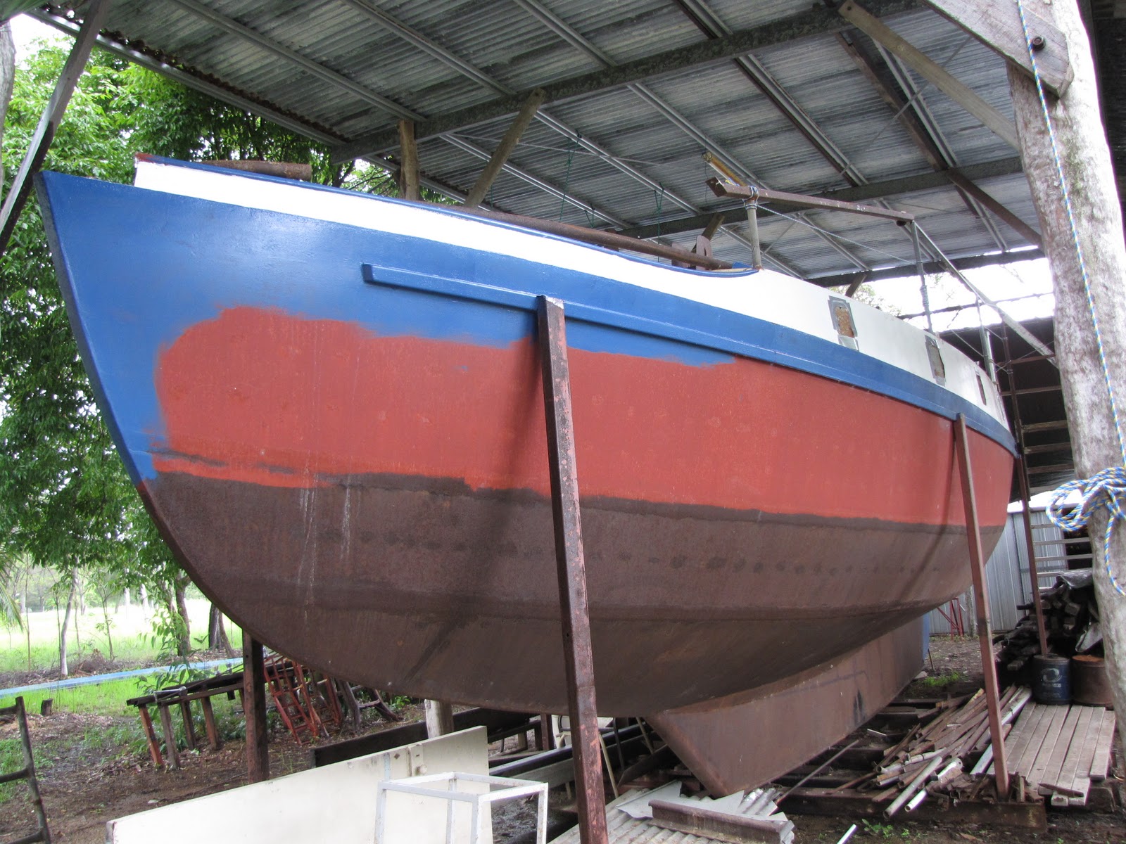 goes boat: buy small steel sailboat plans