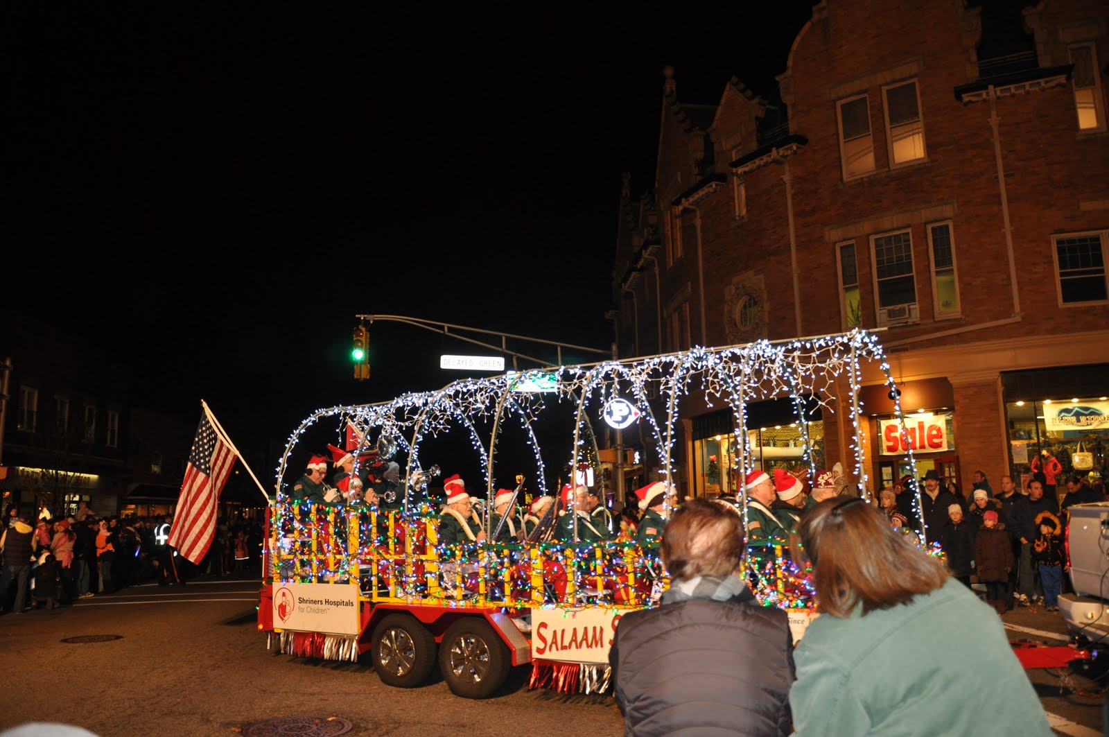 The Rich Family Madison Parade & Lighting of the tree