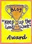 Keep Up The Good Blogg Award