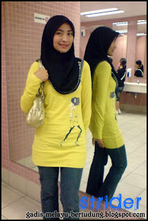 Gambar Bogel Awek Cun Bertudung Hitam   Melayu Boleh.Com