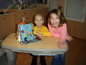 LOGAN AND LEXI MAKING A GINGER BREAD HOUSE