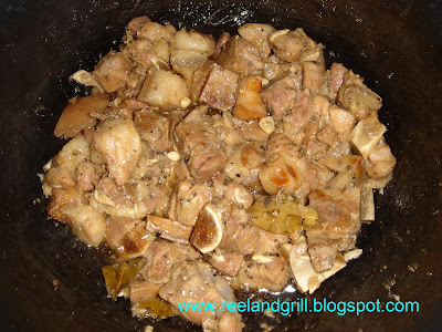 Reel and Grill: Adobong Puti (Blonde or White Pork Adobo)