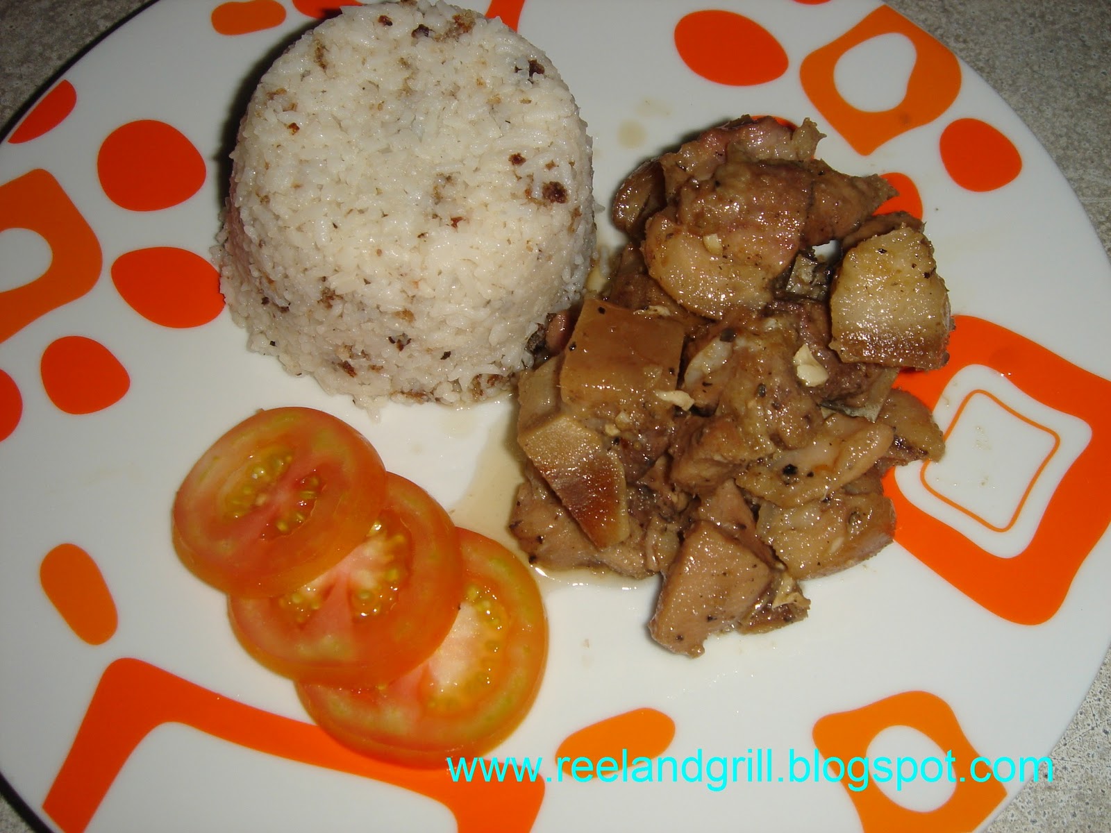Reel and Grill Adobong Puti (Blonde or White Pork Adobo)