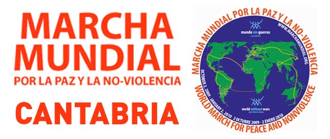 Marcha Mundial por la Paz y la No-Violencia Cantabria