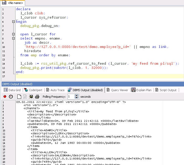 ORA-00001: Unique constraint violated: Fun with RSS and PL/SQL, Part Two