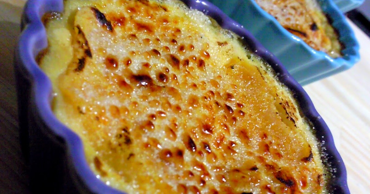La cuisine de Bulma: Petits clafoutis aux mandarine façon crème brulée