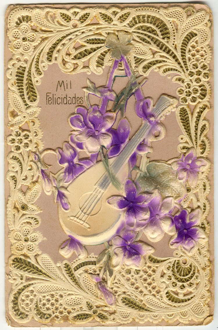 Tarjeta Postal Post Card Carte Postale 25 Mil Felicidades A 