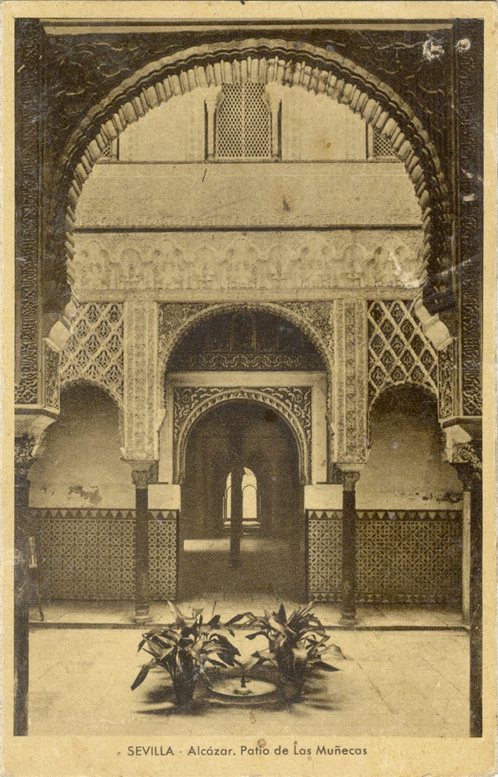 Tarjeta Postal Post Card Carte Postale 49 50 Y 51 SEVILLA 1940