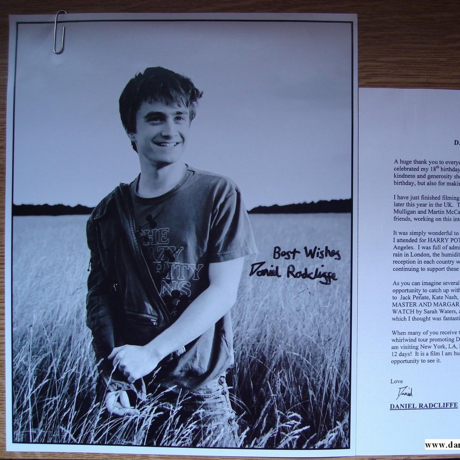 Dans Reply: Daniel's Army project 2007