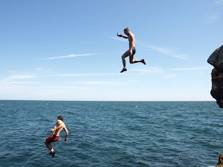 Constantin Gabor Cliff Jumping Bulgaria