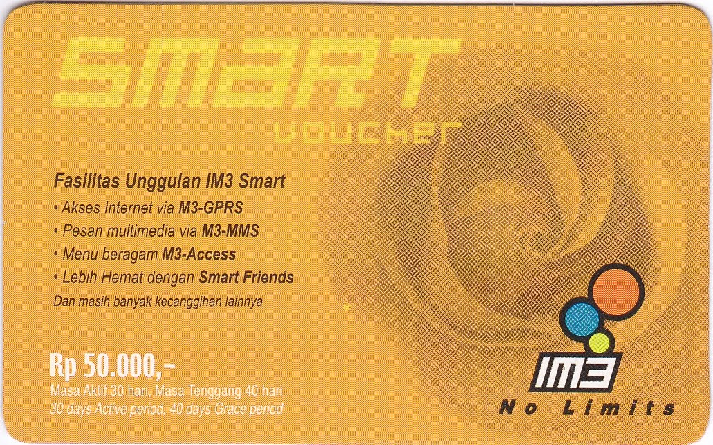 Smartvoucher Example KOLEKSI VOUCHER: IM3 Edisi Smart Voucher 2