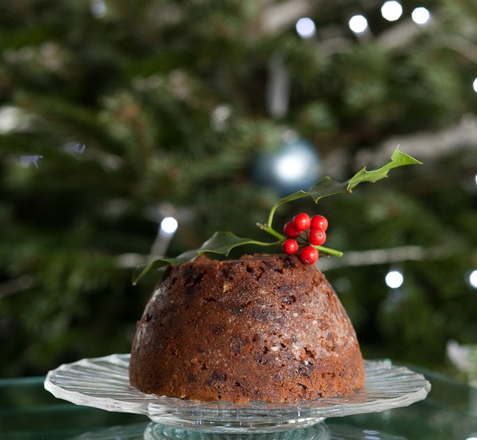Chocolate orange Christmas pudding | Coconut Raita