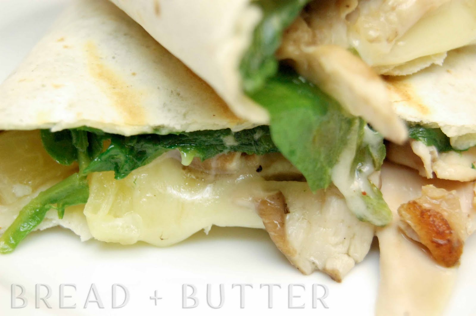 Bread + Butter Chicken Lavash Wrap