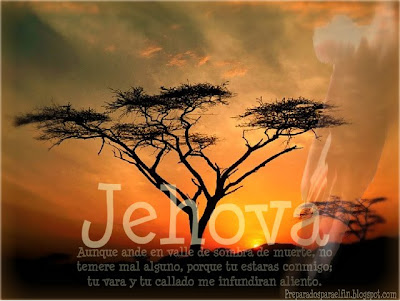 montajes preparados para el fin: Jehová