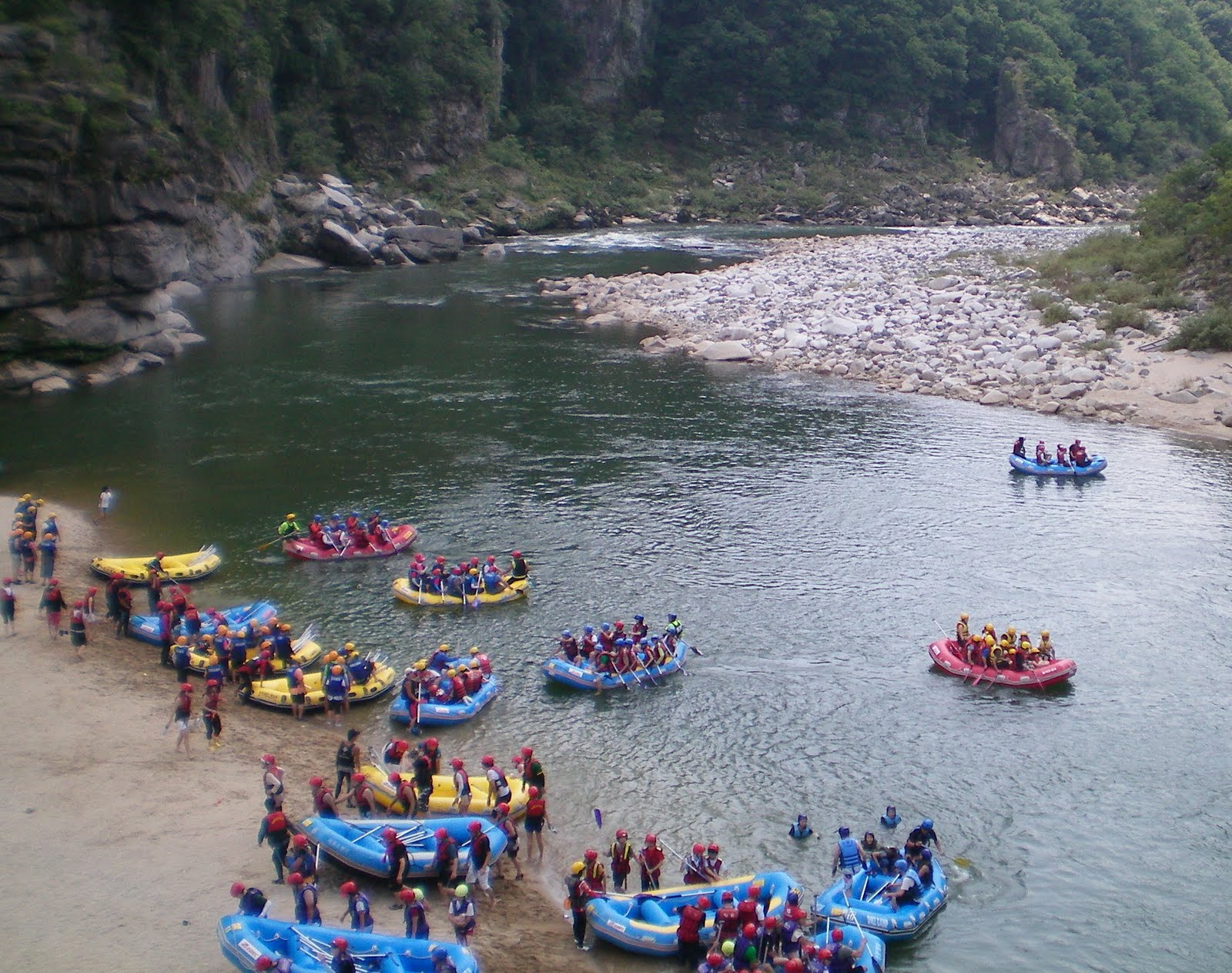 Kickin' it in Korea!: Bungee Jumping and White Water Rafting!!!