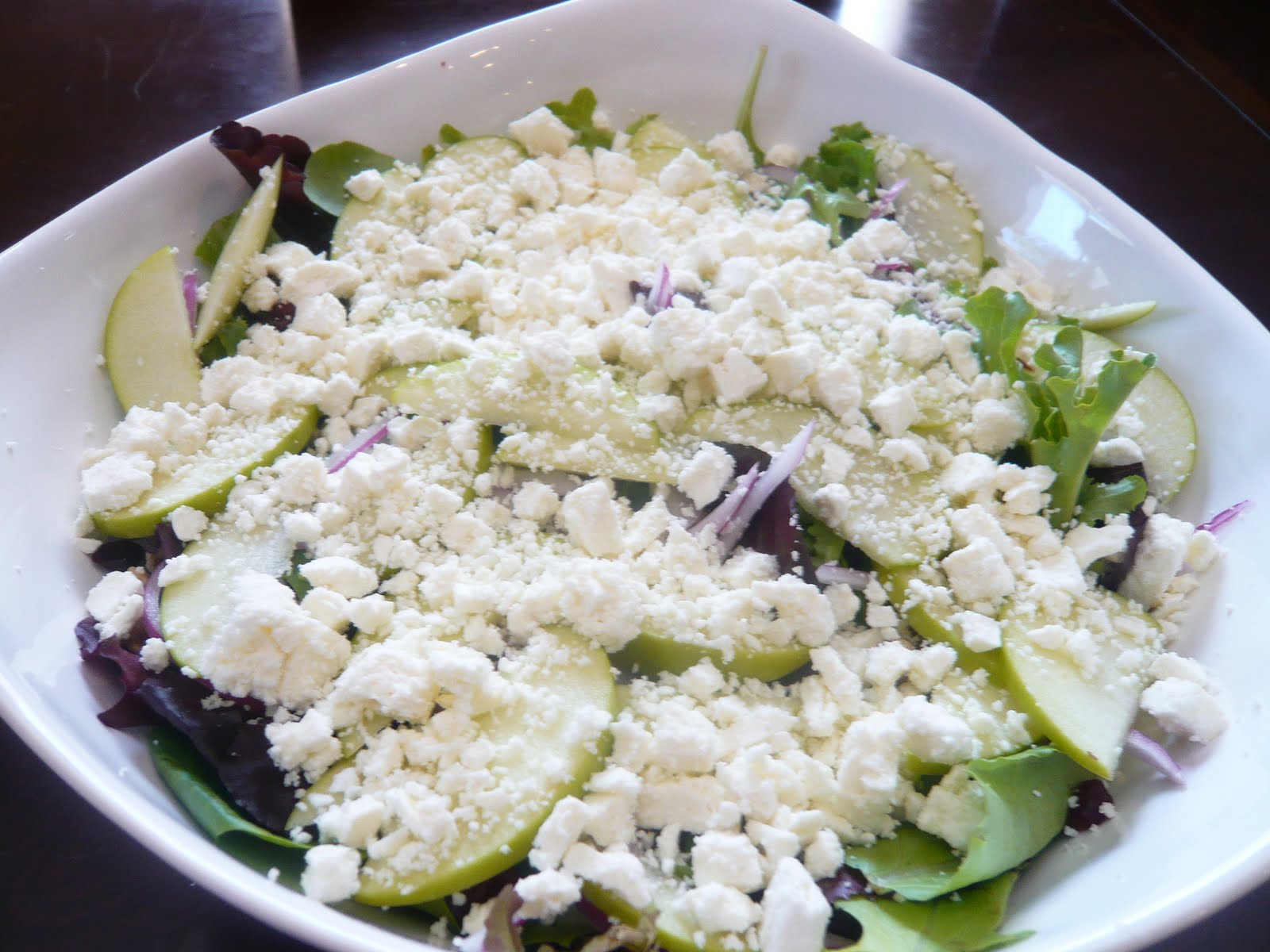 Cracked Up Kitchen Balsamic Vinaigrette and Spring Mix Salad