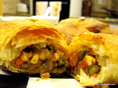 Love & Lentil: Paneer and Vegetable Puff Pastry