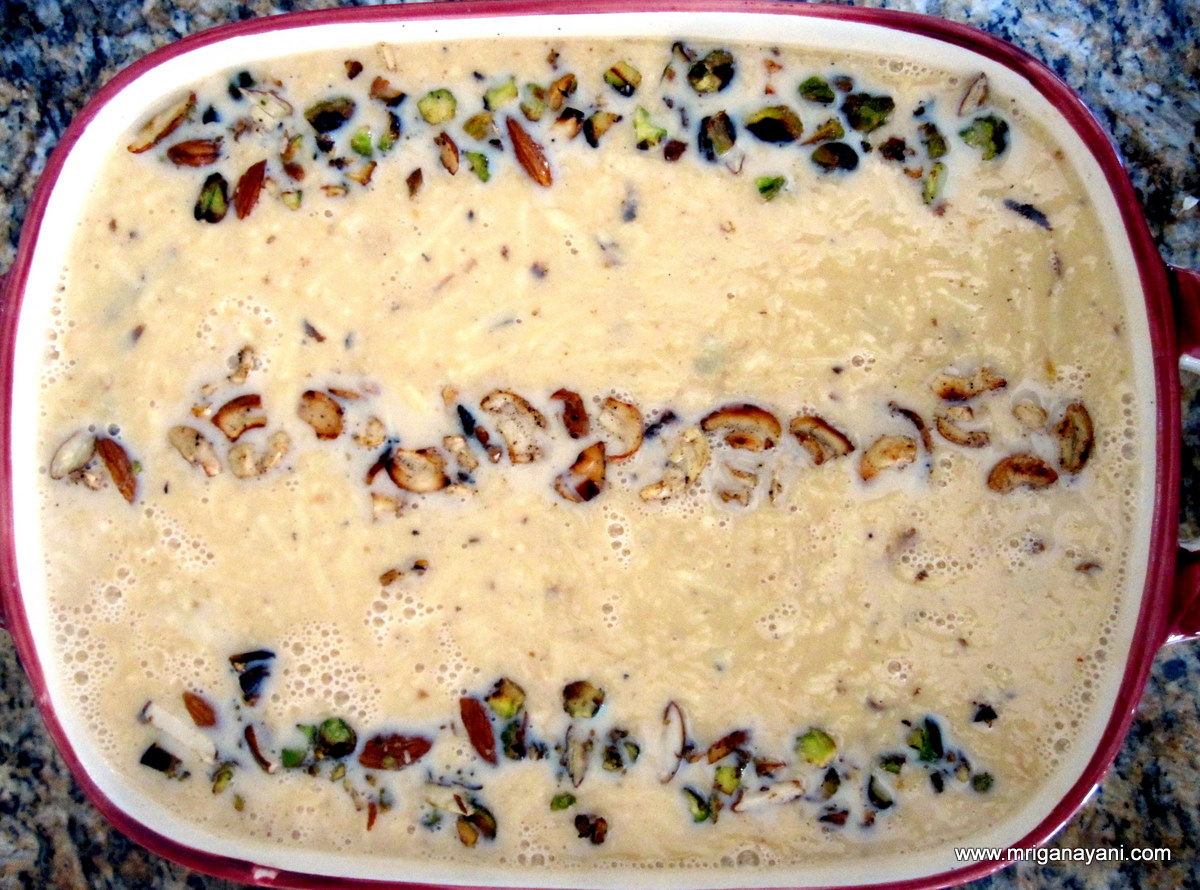 Love & Lentil: Basundi with Paneer