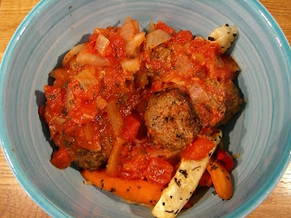 CIMG7335 - Köttbullar i tomatsås och spagetti