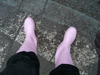 CIMG7733 - Rosa stövlar och skor under träningen