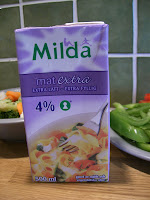 kyckling+och+te+008 - Fullkornspasta och kycklingsås med champinjoner och paprika