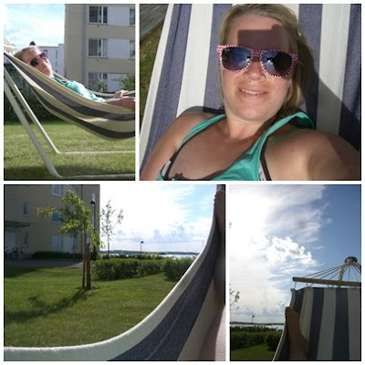 Soligt+i+h%C3%A4ngmattan - Soligt och skönt i hängmattan idag