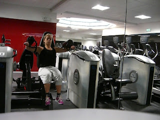 Axlar+maskin+WC+Vasastan - Regnigt och blött och sedan styrketräning