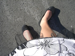 Glittriga+sommarskor - En promenad genom stan med glittriga sommarskor