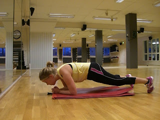 Plankan - Aerobics och core med många plankor