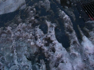 Slaskigt - En blaskig promenad och en god middag