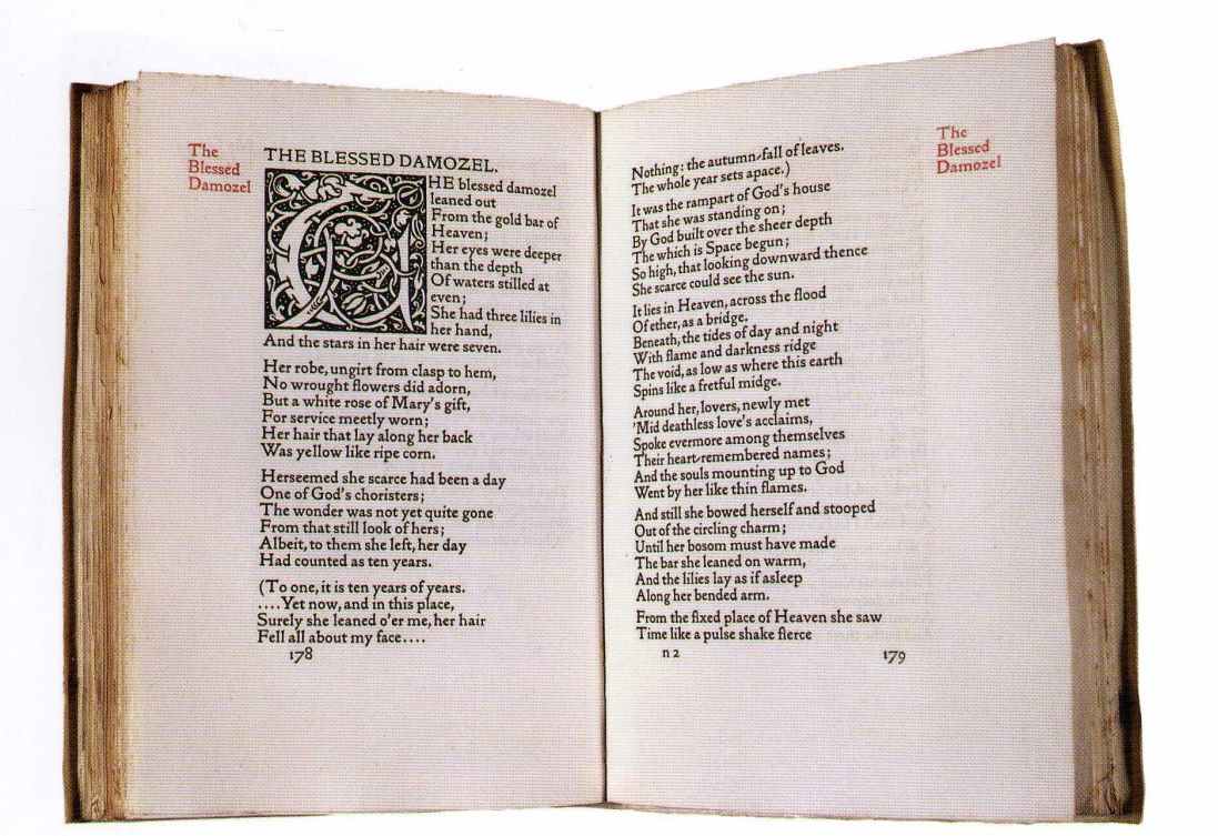 Pre Raphaelite Art Dante Gabriel Rossetti Ballads and Narrative Poems