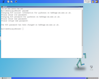 Research Methods: Unix - Changing Your Password