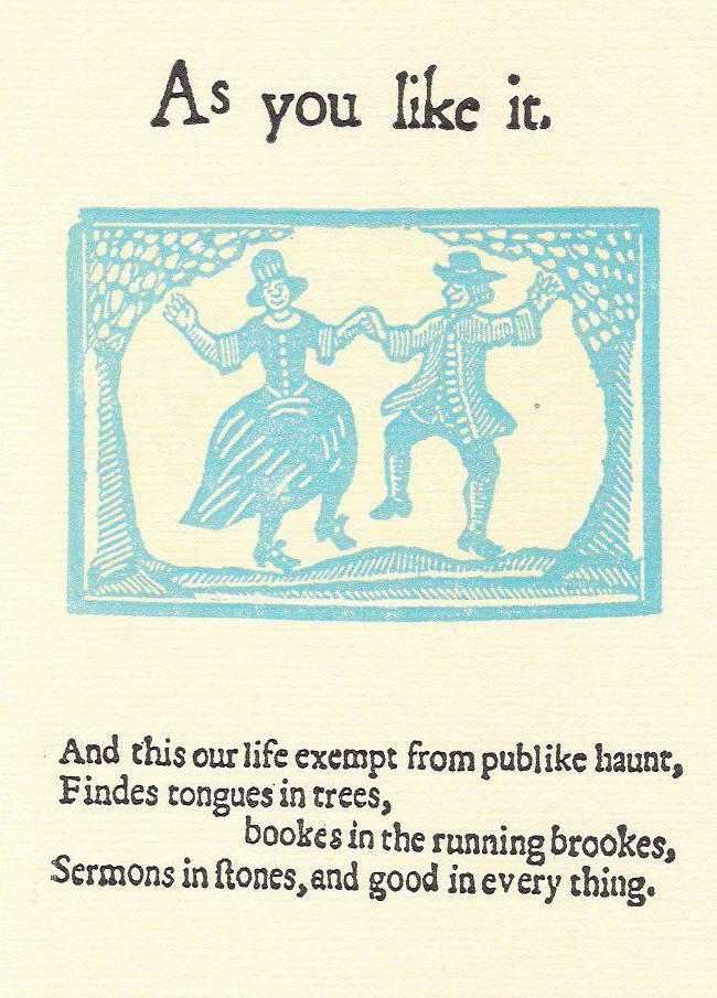 Urban Palimpsest: As You Like It Urban Palimpsest: As You Like It