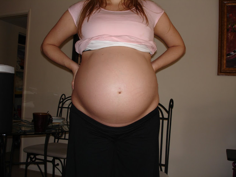 Final Pict of my belly before Missoni came!