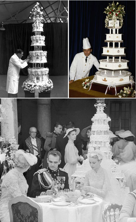 queen elizabeth wedding cake. Wedding cake from Prince