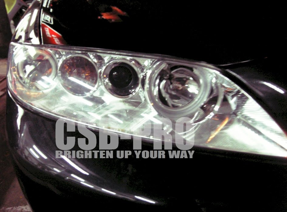 CSB-PRO AUTOLIGHT TRADING: MAZDA 6 2006 WITH 10 CCFL'S HEADLIGHT!!!
